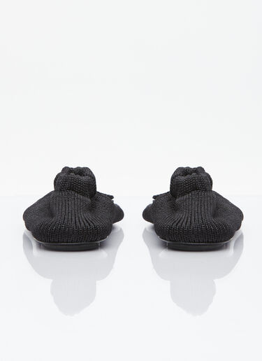 The Knitted Ballerina Flats TOTEME The Knitted Ballerina Flats Black tot0256029