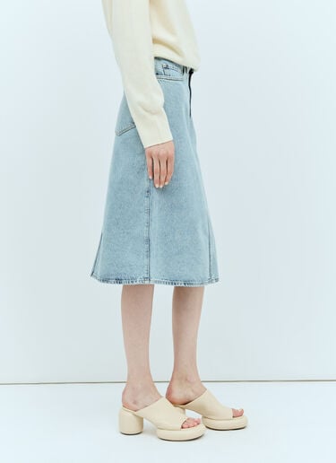Denim Midi Skirt TOTEME Denim Midi Skirt Blue tot0257015