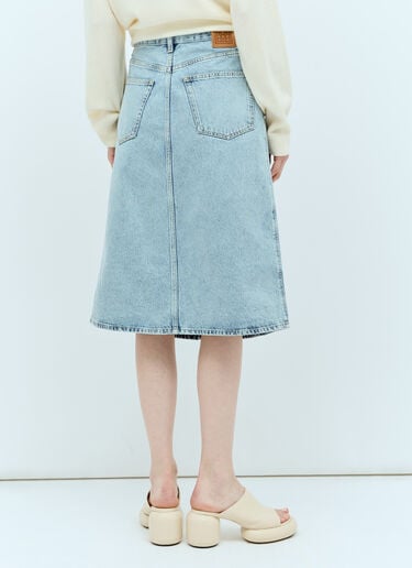 Denim Midi Skirt TOTEME Denim Midi Skirt Blue tot0257015