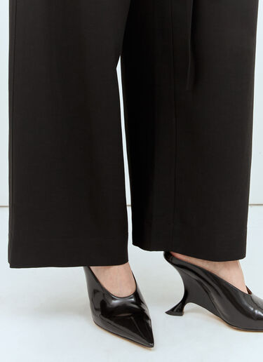 Tie-Waist Pants TOTEME Tie-Waist Pants Black tot0257018