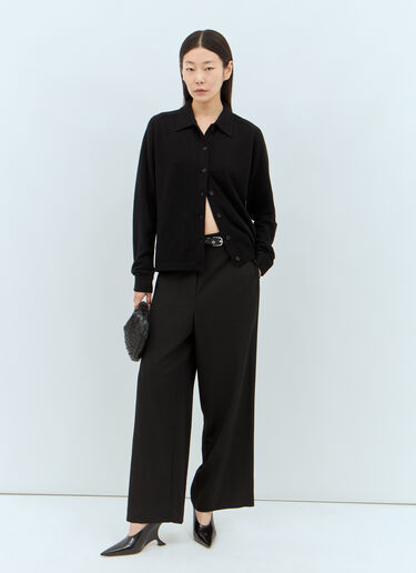 Raglan-Sleeve Cashmere Cardigan TOTEME Raglan-Sleeve Cashmere Cardigan Black tot0257030