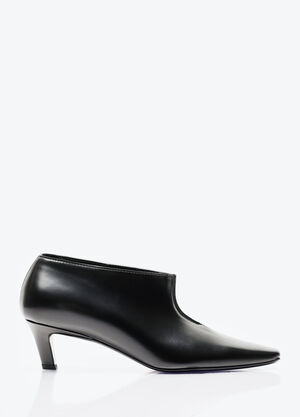 TOTEME The Wide Shaft Boots Black tot0257036