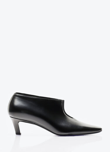 TOTEME The Wide Shaft Boots Black tot0257036