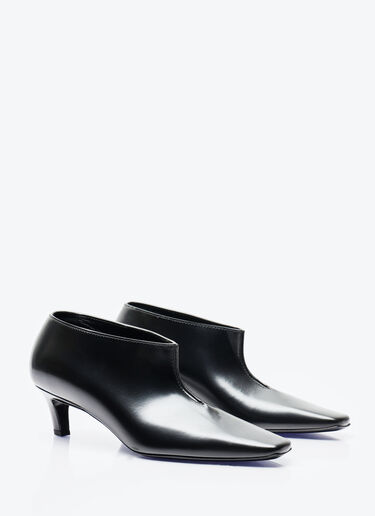 TOTEME The Wide Shaft Boots Black tot0257036