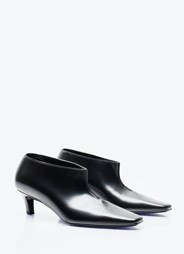 The Wide Shaft Boots TOTEME The Wide Shaft Boots Black tot0257036