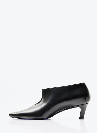 TOTEME The Wide Shaft Boots Black tot0257036