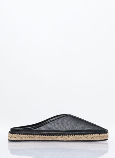 The Espadrille Slippers TOTEME The Espadrille Slippers Black tot0257039