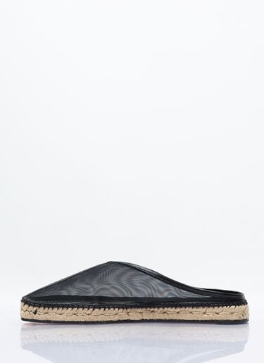 The Espadrille Slippers TOTEME The Espadrille Slippers Black tot0257039