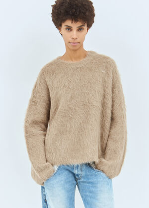 TOTEME Boxy Sweater Beige tot0258012