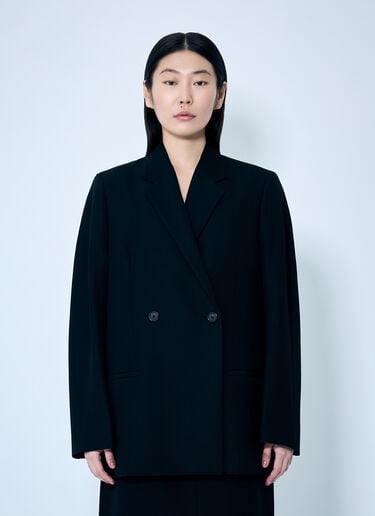 TOTEME 더블 브레스트 블레이저 블랙 tot0259024