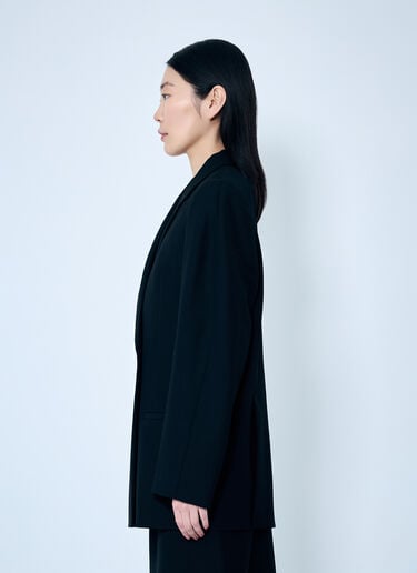 TOTEME 더블 브레스트 블레이저 블랙 tot0259024