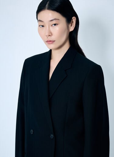 TOTEME 더블 브레스트 블레이저 블랙 tot0259024