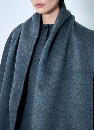 TOTEME Doublé Scarf Coat Grey tot0259040