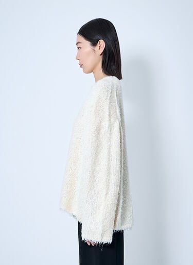 ボクシーシルクセーター TOTEME ボクシーシルクセーター ベージュ tot0260011
