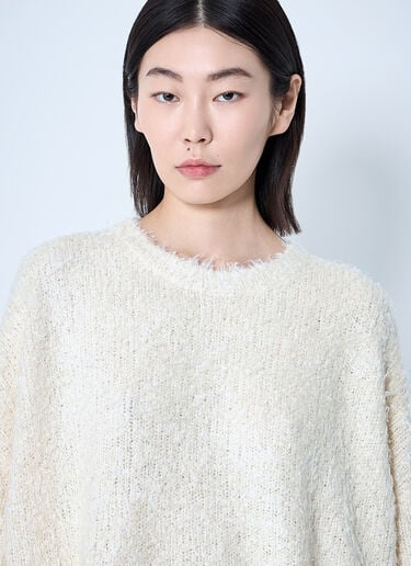 ボクシーシルクセーター TOTEME ボクシーシルクセーター ベージュ tot0260011