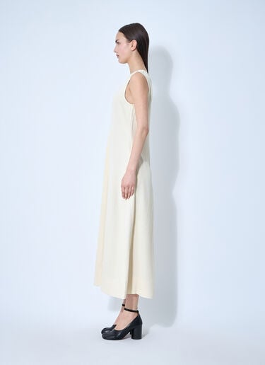 Woven Striped Dress TOTEME Woven Striped Dress Beige tot0260024