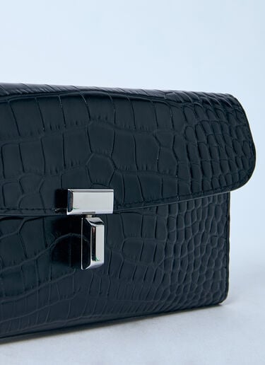 TOTEME T-Lock Wallet Black tot0261031