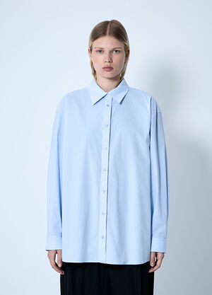 TOTEME Classic Tumbled Shirt Light Blue tot0261045