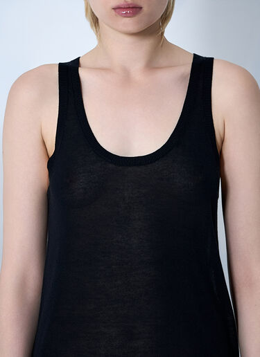 Knit Tank Top TOTEME Knit Tank Top Black tot0261066