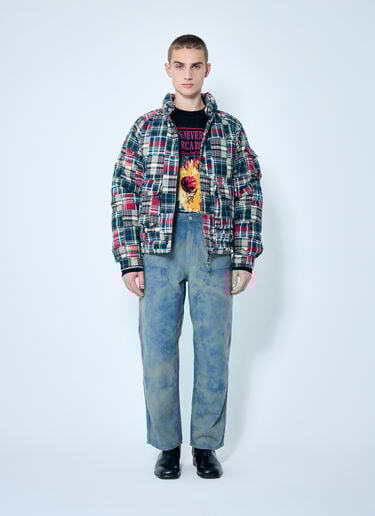 thisisneverthat® Bleached Double Knee Pants Blue tsn0158002