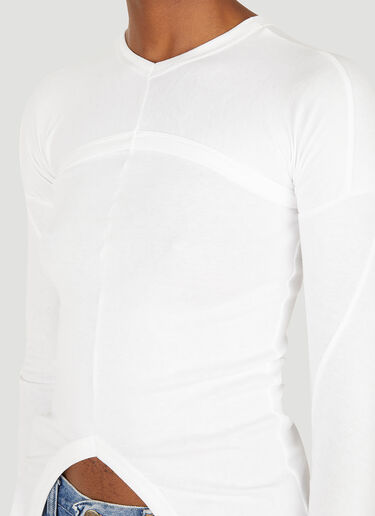 PROTOTYPES 롱 슬리브 탱크탑 화이트 typ0250007