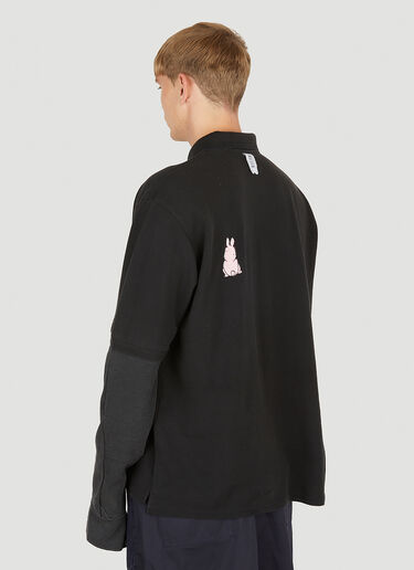 PROTOTYPES 롱 슬리브 폴로 탑 블랙 typ0350006
