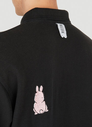 PROTOTYPES 롱 슬리브 폴로 탑 블랙 typ0350006