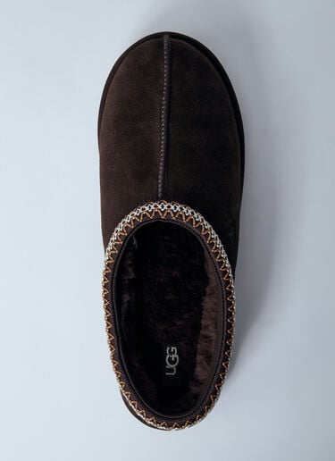 태즈먼 스웨이드 슬립온 슈즈 UGG 태즈먼 스웨이드 슬립온 슈즈 다크 브라운 ugg0160011