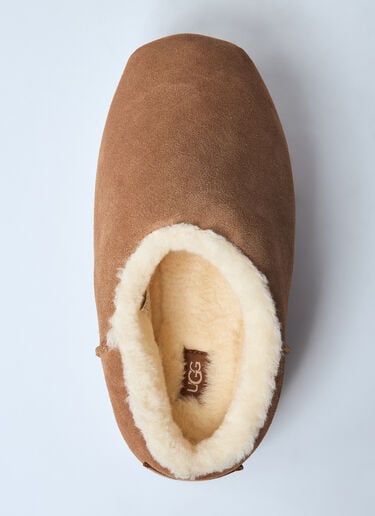 厚底拖鞋 UGG 厚底拖鞋 棕色 ugg0258009