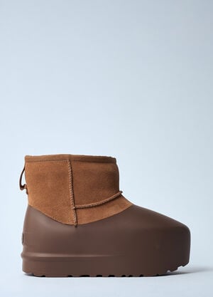 UGG Classic Mini Pumped Molded Boots Brown ugg0258015