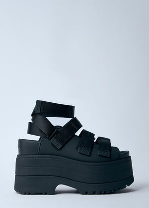 UGG GoldenRise Platform Sandals Black ugg0260004
