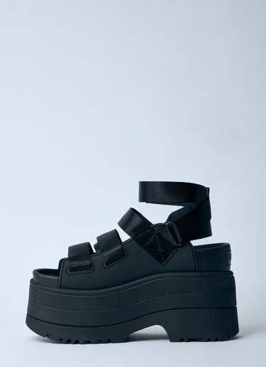 골든라이즈 플랫폼 샌들 UGG 골든라이즈 플랫폼 샌들 블랙 ugg0260004