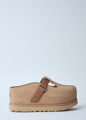 UGG Suede Goldenstar Hi Clogs Sand ugg0260006