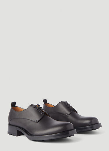 Roman Stud Derby Shoes Valentino Roman Stud Derby Shoes Black val0145061