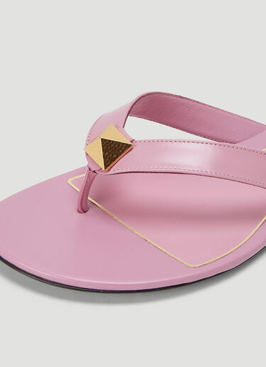 Valentino Roman Stud Sandals Pink val0243025