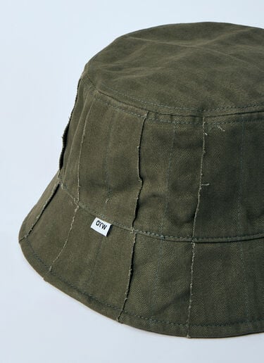 Vans Reversible Logo Motif Bucket Hat Green van0160013