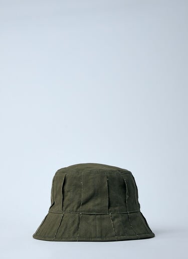 Vans Reversible Logo Motif Bucket Hat Green van0160013