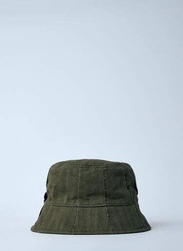 Vans Reversible Logo Motif Bucket Hat Green van0160013