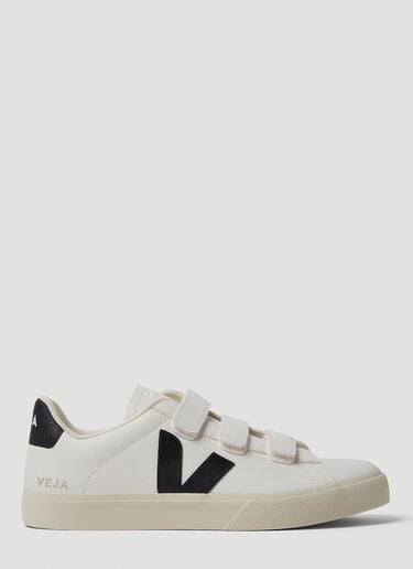 Veja Recife Logo Leather Sneakers Black vej0346005