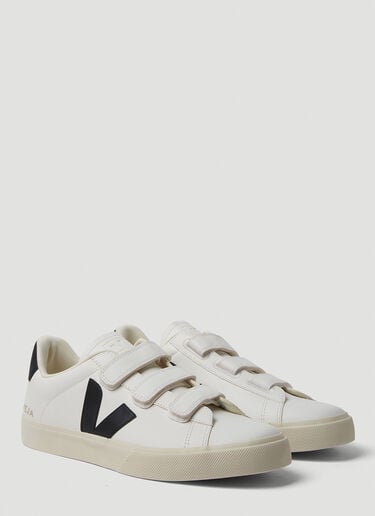 Veja Recife Logo Leather Sneakers Black vej0346005
