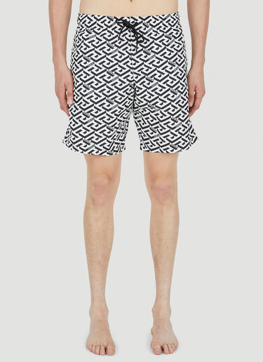 Greca Boxers Versace Greca Boxers White ver0149071