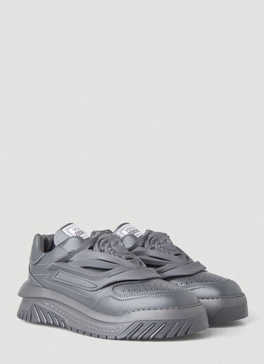Versace SNEAKERS VITELLO NAPPATO Grey ver0150012