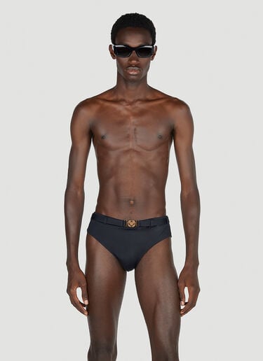 Versace Medusa Swim Briefs Black ver0153016