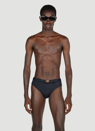 Medusa Swim Briefs Versace Medusa Swim Briefs Black ver0153016
