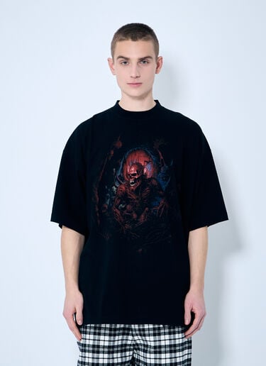 死亡金属 T 恤 Vetements 死亡金属 T 恤 黑色 vet0160005