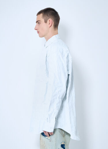 Vetements 金属色褶皱衬衫 白色 vet0160008