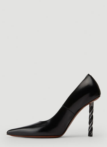 Drill-Bit Heeled Pumps Vetements Drill-Bit Heeled Pumps Black vet0243025