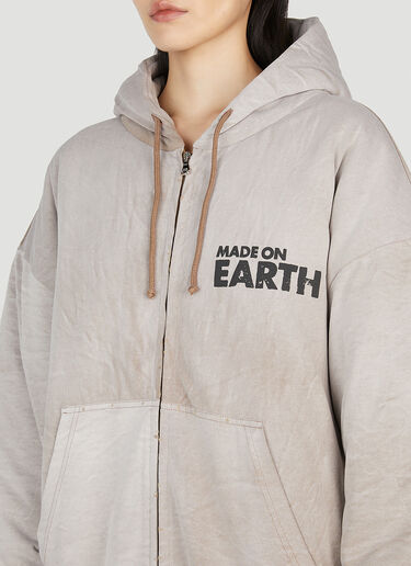 VETEMENTS Made On Earth Bomber Jacket Beige vet0251012