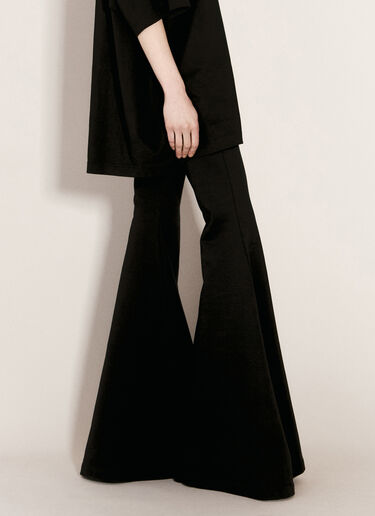 VETEMENTS 익스트림 플레어 트랙 팬츠 블랙 vet0255015