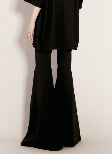 VETEMENTS 익스트림 플레어 트랙 팬츠 블랙 vet0255015